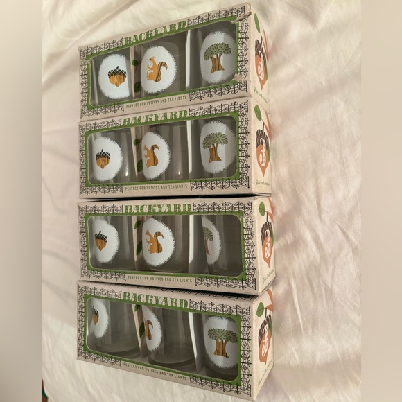 Set of cute squirrel / animal shot glasses - kitchen accessories - Picture 2 of 2